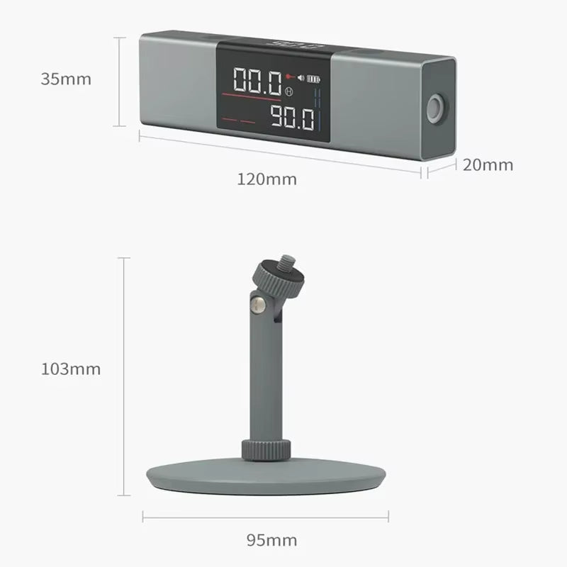 Laser Protractor Alignment Meter