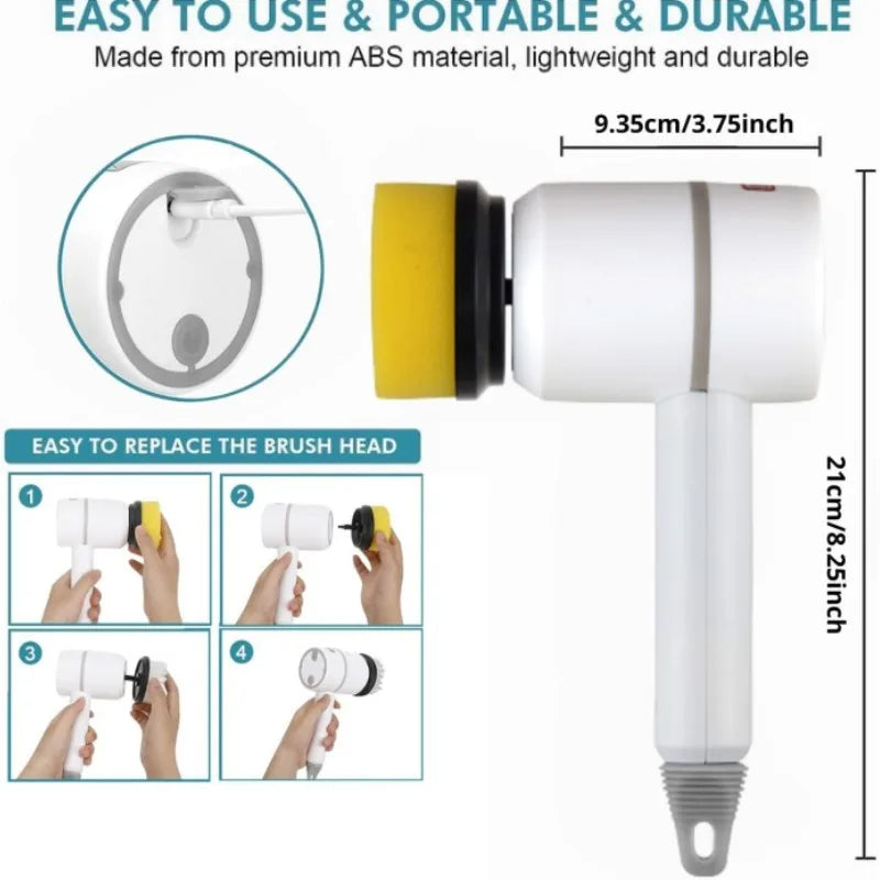 Portable Short Cleaning Brush