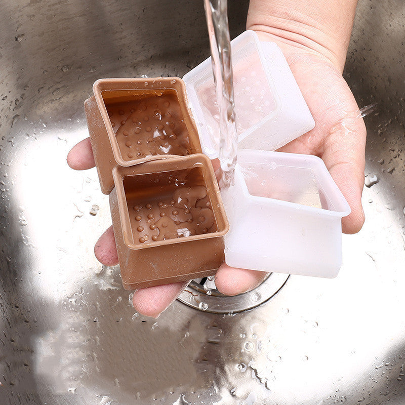 Wear-Resistant Leg Protection Stool Cushion Silicone Chair Non-Slip Foot Cover