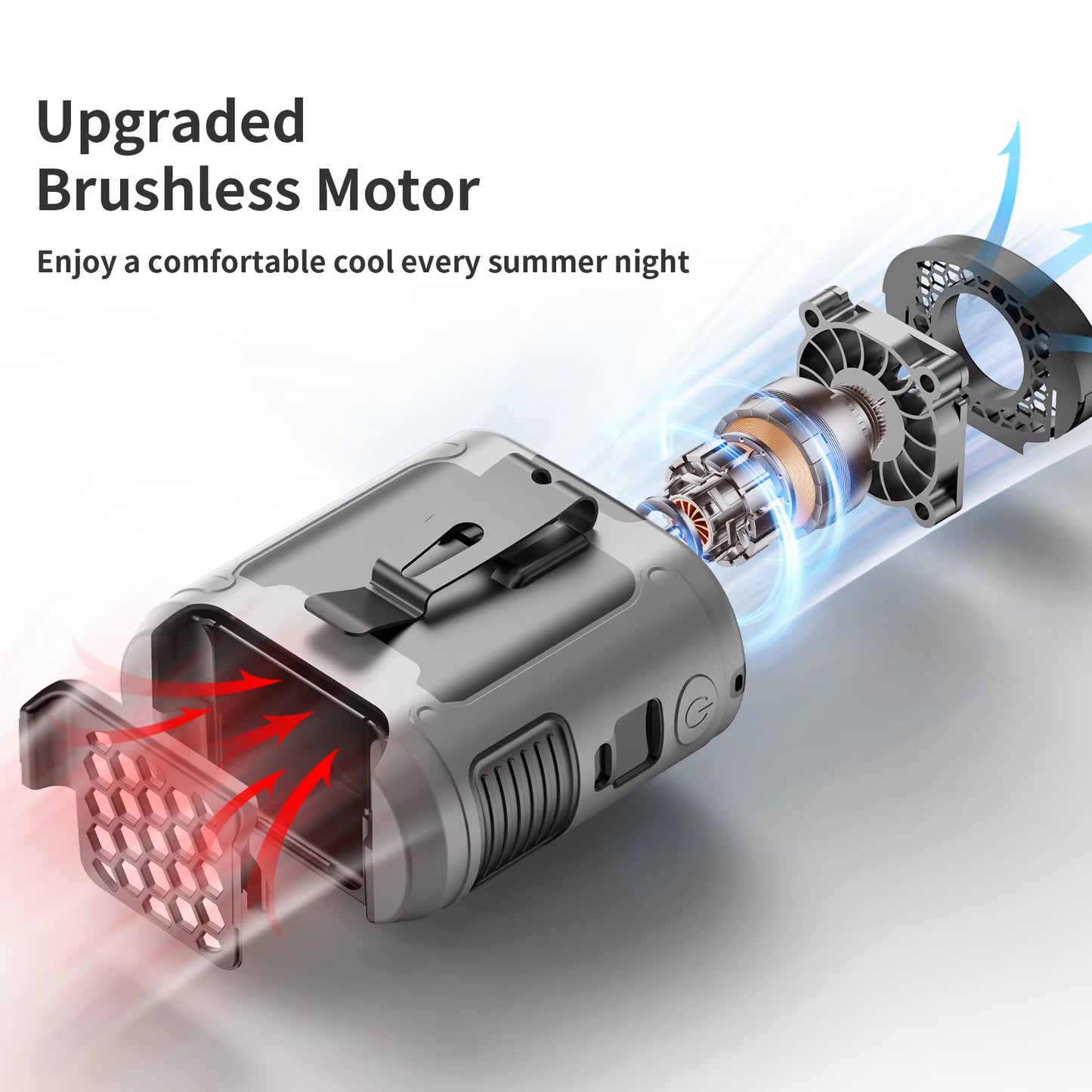 Wearable PowerBank Fan