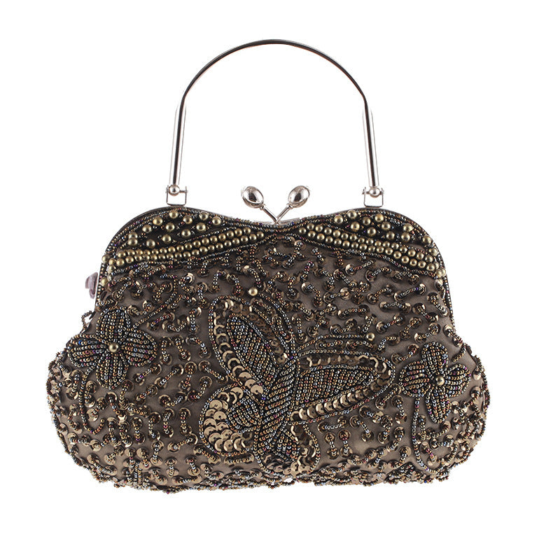 Bead Embroidery Pure Handicraft Bag