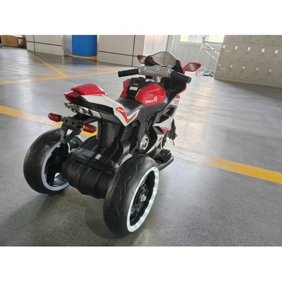 Plastic Red 6V Kids Electric Motorcycle