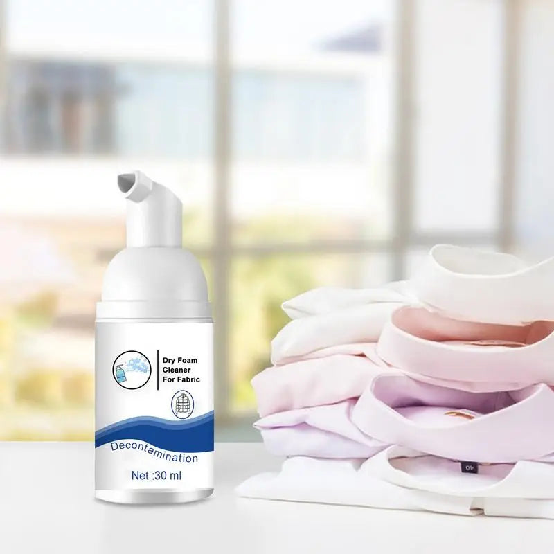 Dry Foam Cleaner Clothes Oil Stain Remover Multi-purpose.