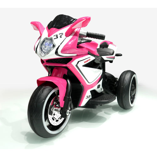 Plastic Red 6V Kids Electric Motorcycle