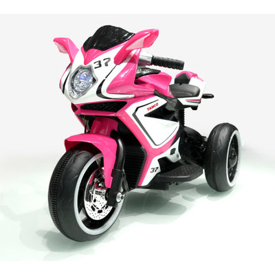 Plastic Red 6V Kids Electric Motorcycle