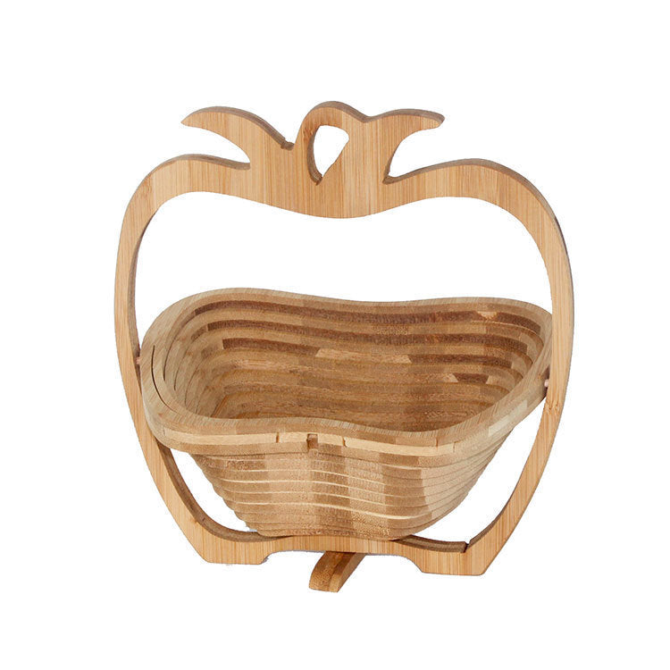 Tourist Bamboo Folding Fruit Plate