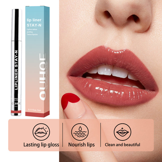 Lip Liner Pen Dark Gloss Makeup Cosmetics